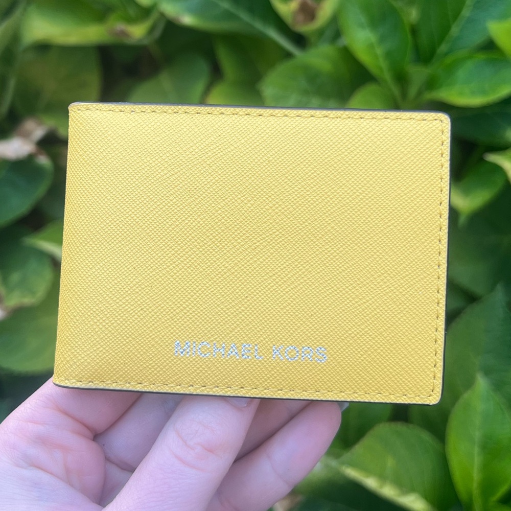 Michael Kors Yellow Wallet